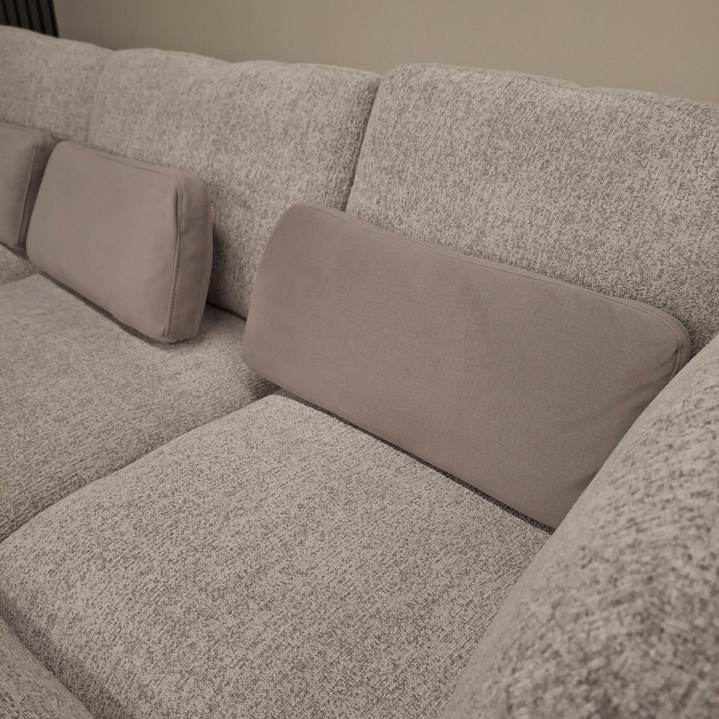 Madison U Shape Sofa Blue or Light Grey