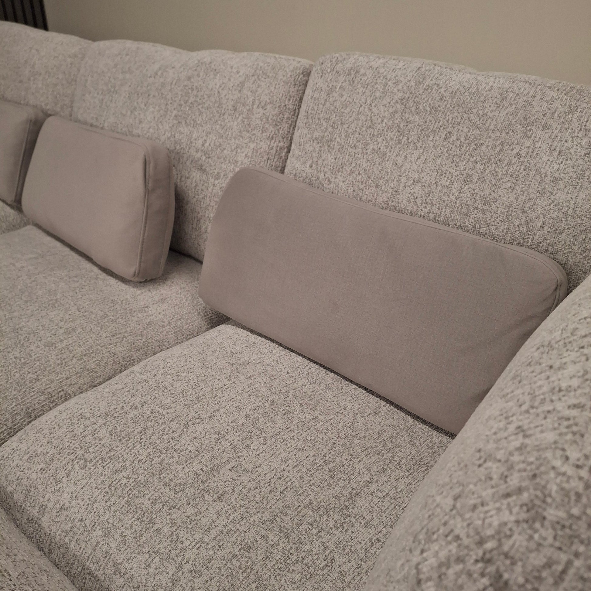 Madison U Shape Sofa Blue or Light Grey