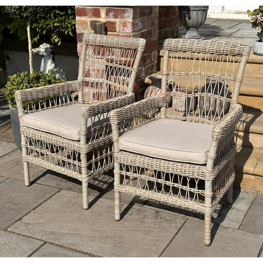 Provence Collection Outdoor Dining Chair - High Quality Rattan Furniture