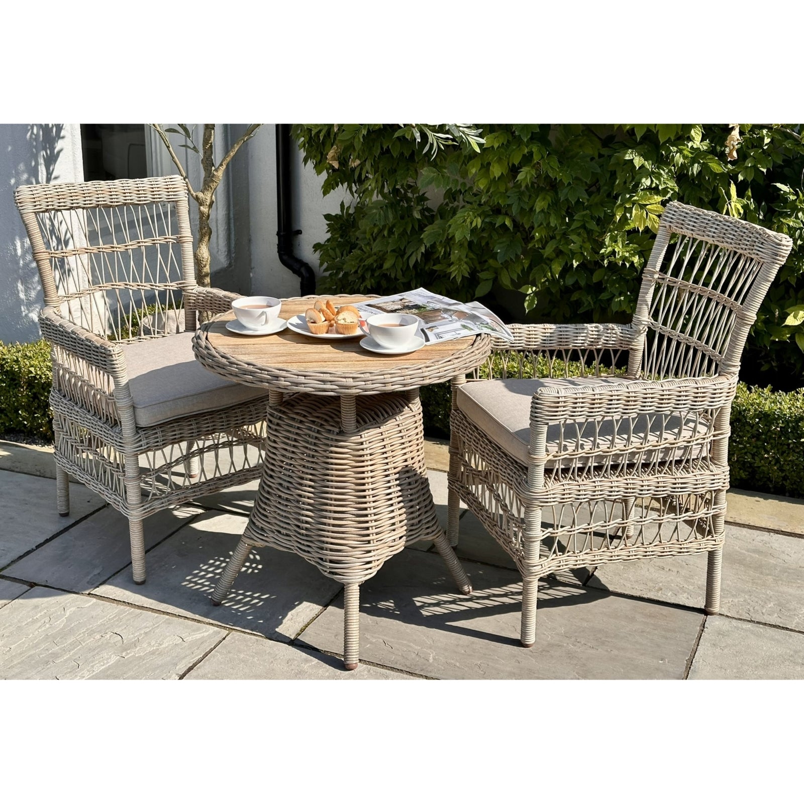 Provence Collection Outdoor Dining Chair - High Quality Rattan Furniture