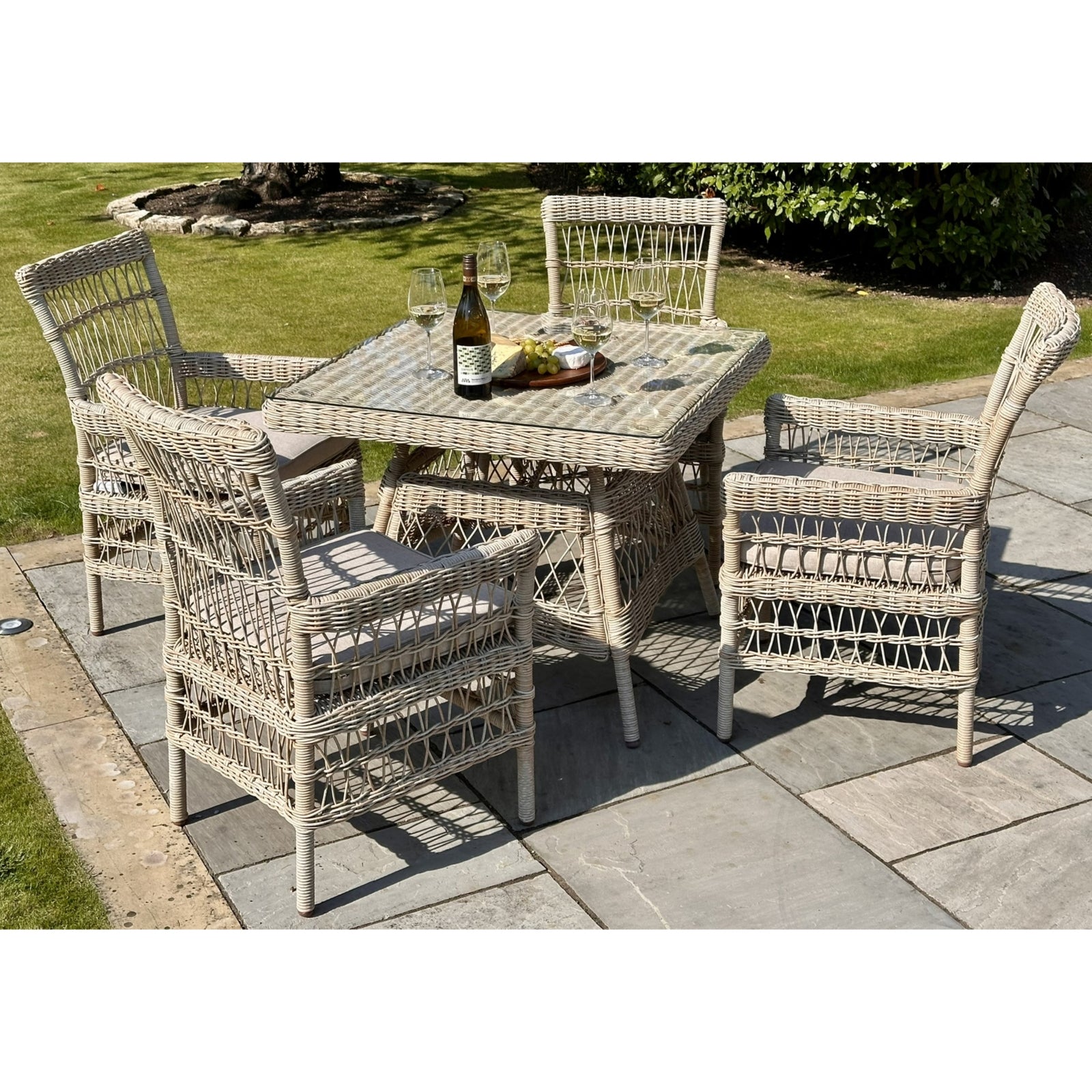 Provence Collection Outdoor Dining Chair - High Quality Rattan Furniture