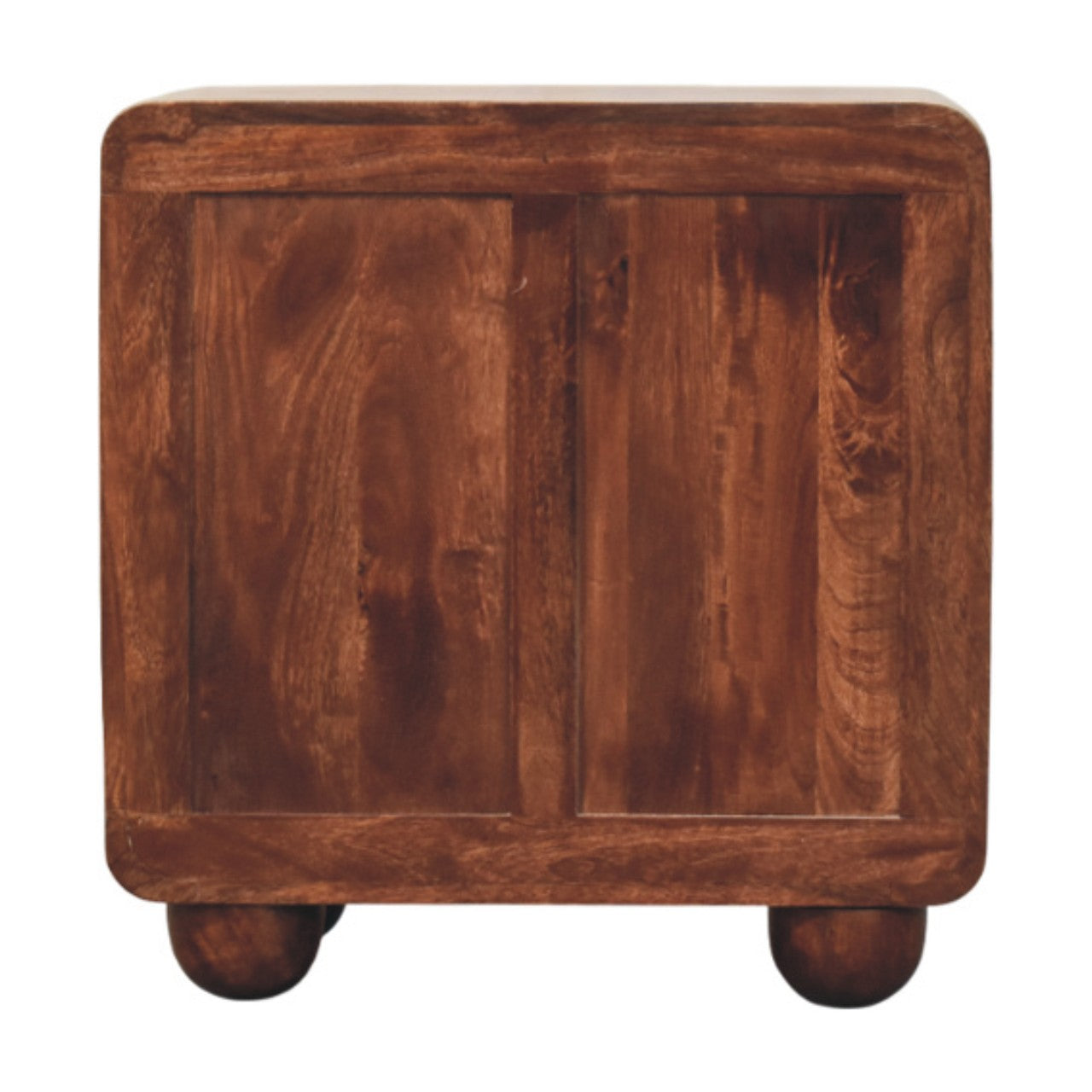 3-Drawer Rounded Chest. 100% Solid Mango Wood