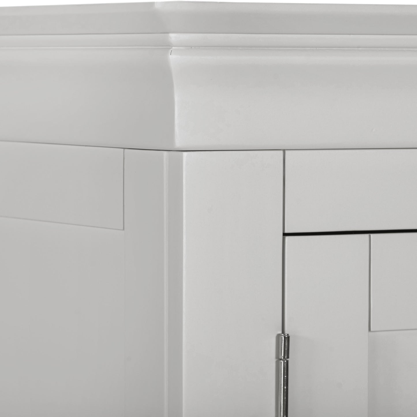 Bordeaux 2 Door Wardrobe Pebble Grey or Ivory
