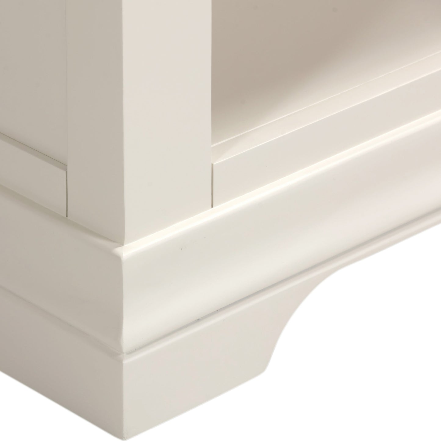 Bordeaux Bookcase Pebble Grey/Oak or Ivory/Oak