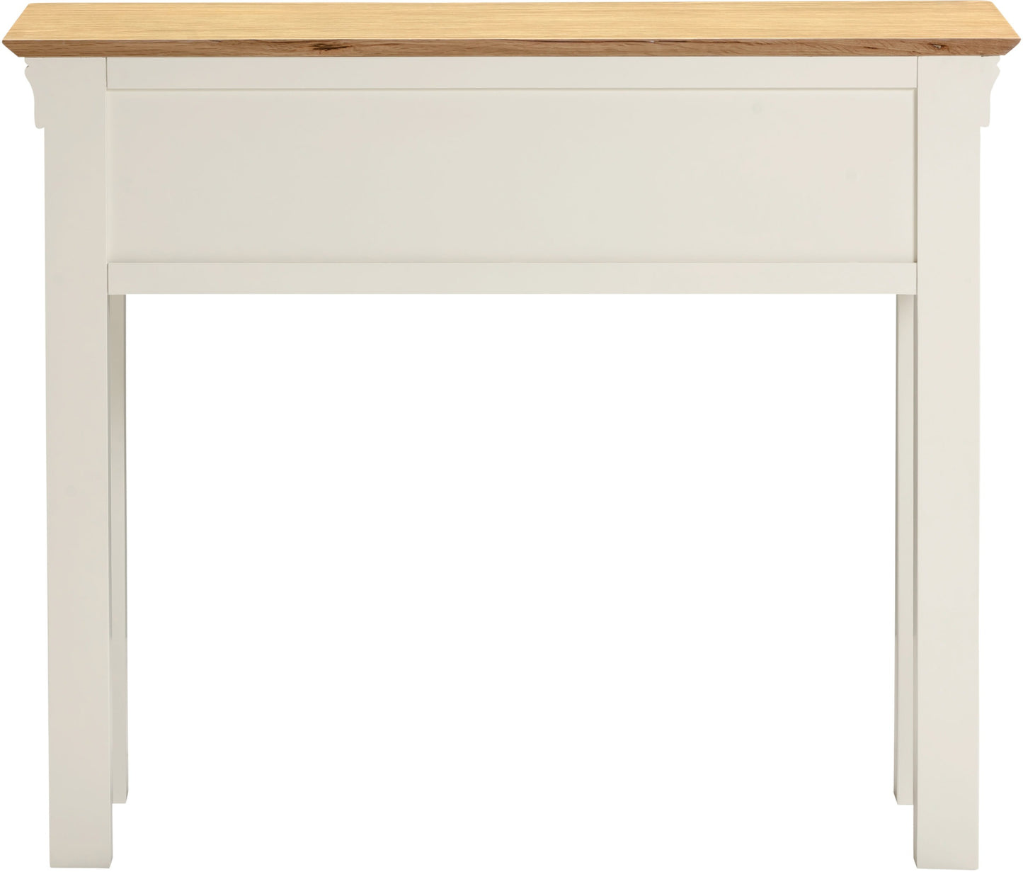 Bordeaux Console Table Ivory/Oak Pebble Grey/Oak