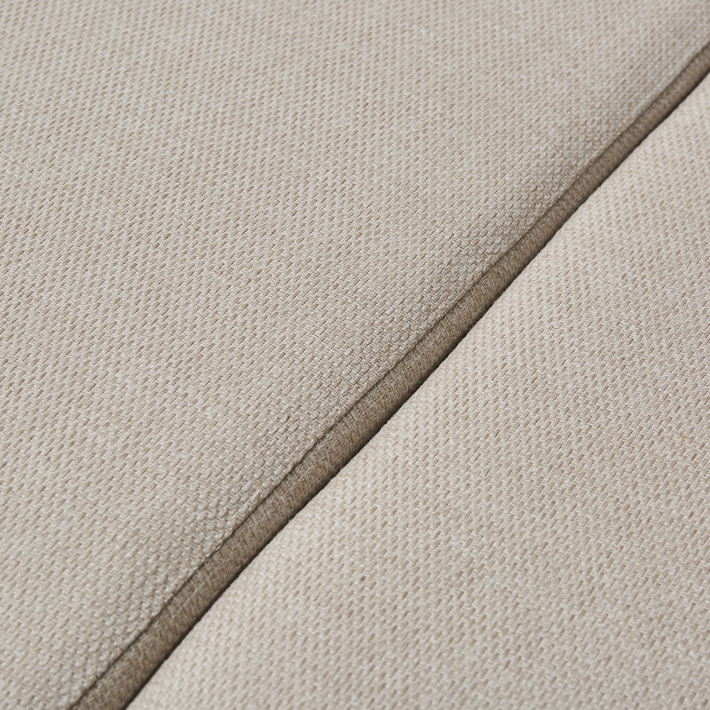 Beige Corner Outdoor Corner Sofa with 2 Benches