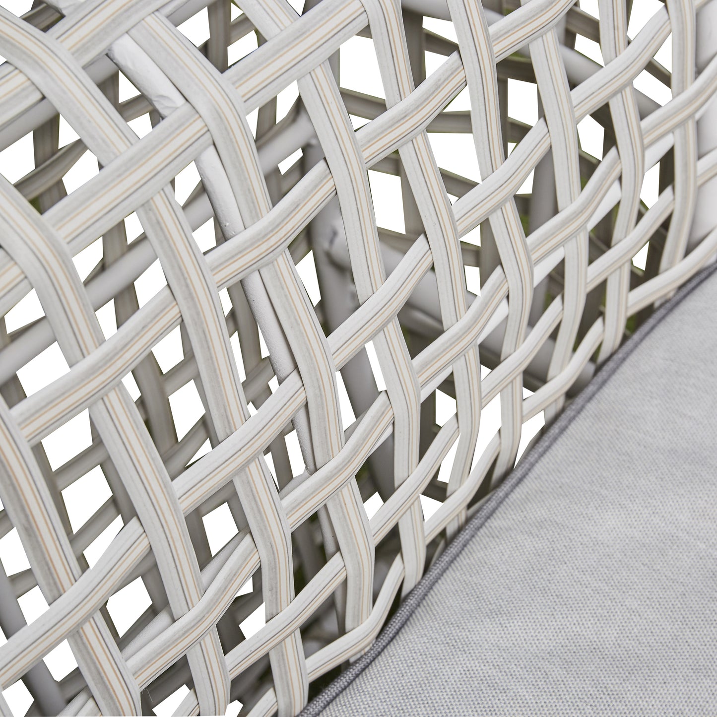 Rattan Outdoor Sofa Set - 3 seater, 2 chairs and coffee table. Grey or Black