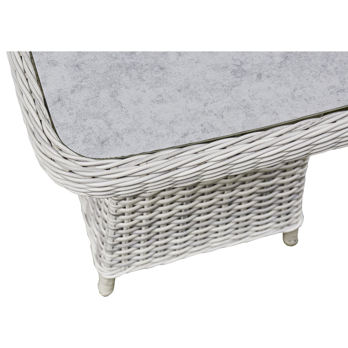 5 piece Reclining Lounge. Set. 2 reclining armchairs, 2 matching footstools. Side Table