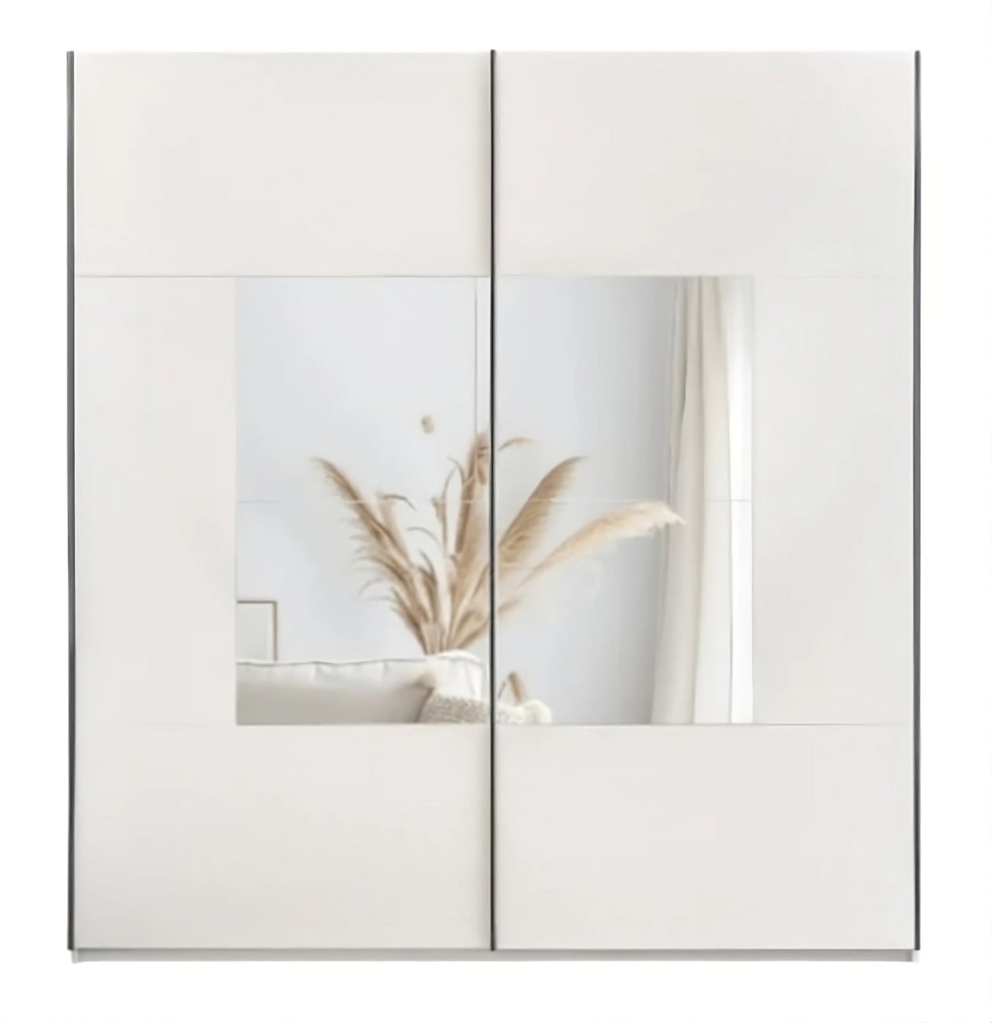 Boston 203cm Graphite or Cashmere Matt Sliding Wardrobe