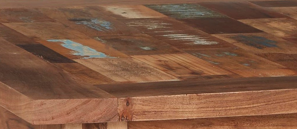 Coastal Small Dining Table 100% Reclaimed Wood