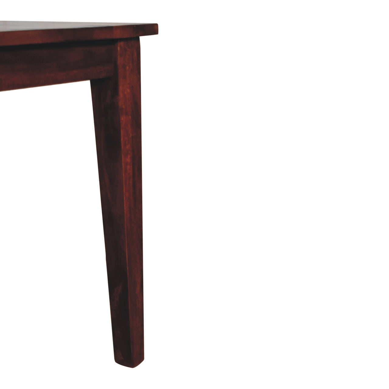 Chestnut Dining Table 100% Solid Mango Wood