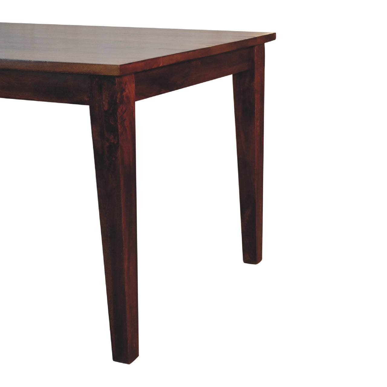 Chestnut Dining Table 100% Solid Mango Wood