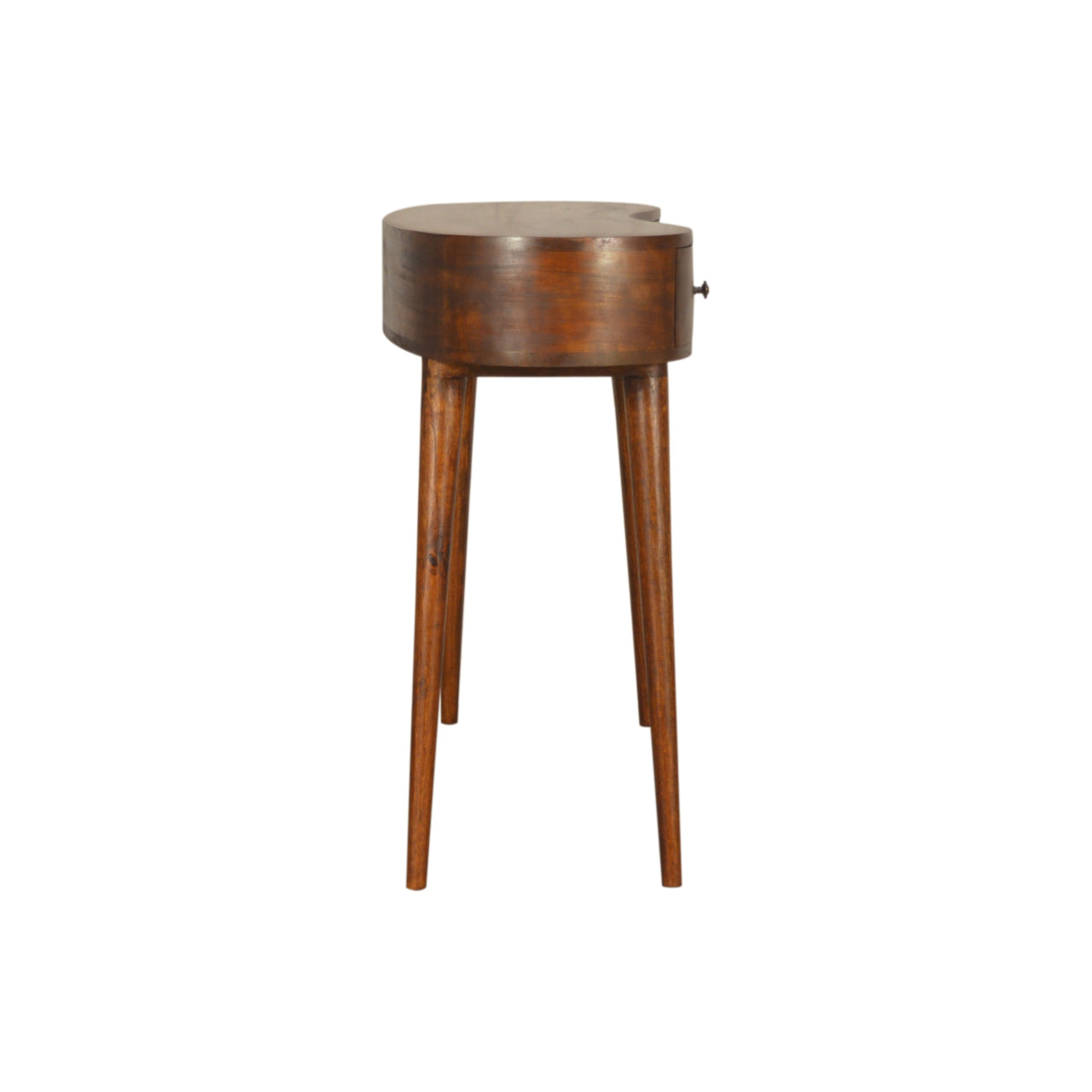 Chestnut Wave Writing Desk 100% Solid Mango Wood