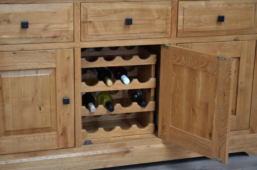 Deluxe Large Sideboard 100% Solid Oak3