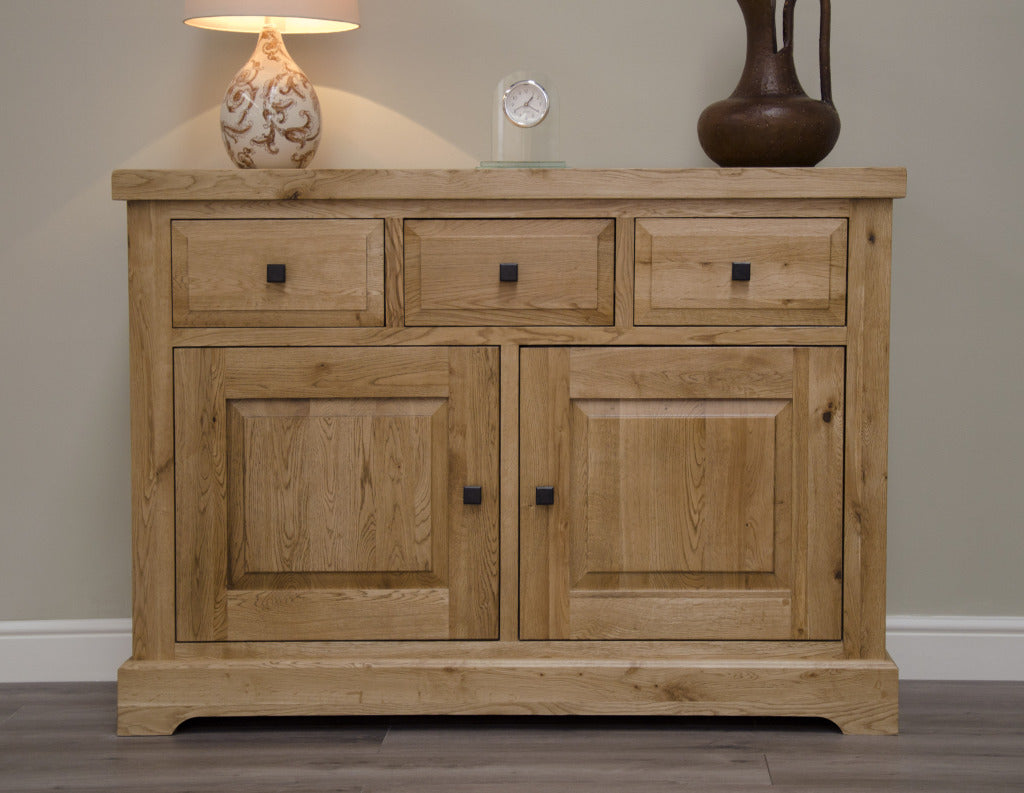 Deluxe Medium Sideboard 100% Solid Oak3
