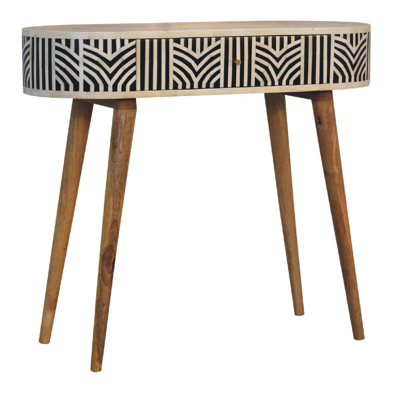 Edessa Bone Inlay Console Table 100% Solid Mango Wood