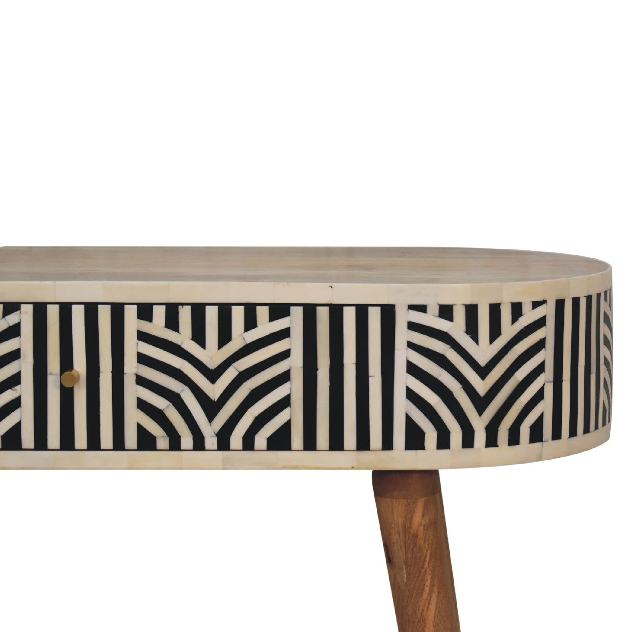 Edessa Bone Inlay Console Table 100% Solid Mango Wood
