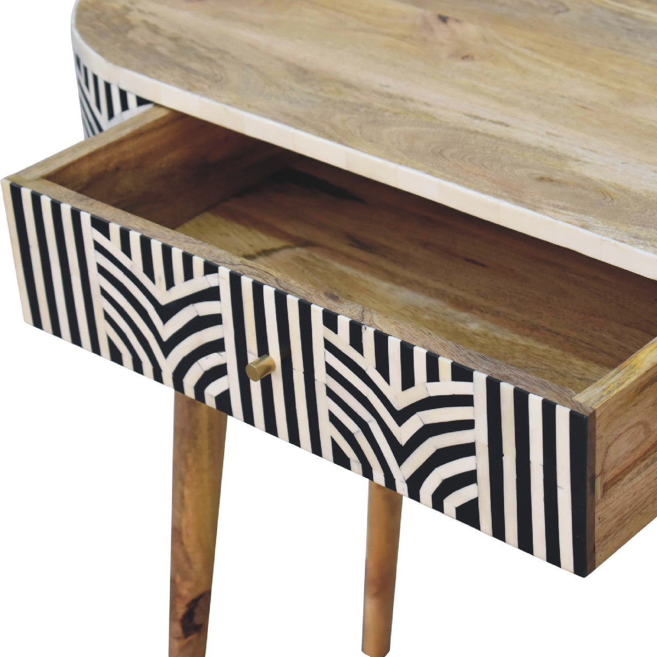 Edessa Bone Inlay Console Table 100% Solid Mango Wood