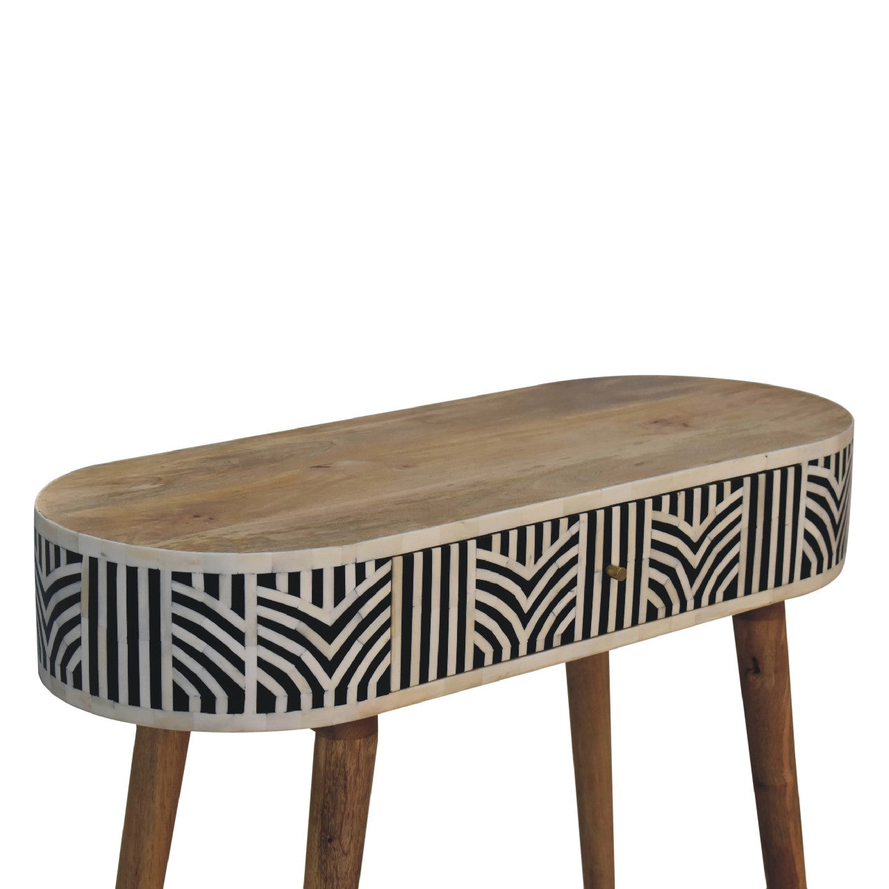Edessa Bone Inlay Console Table 100% Solid Mango Wood