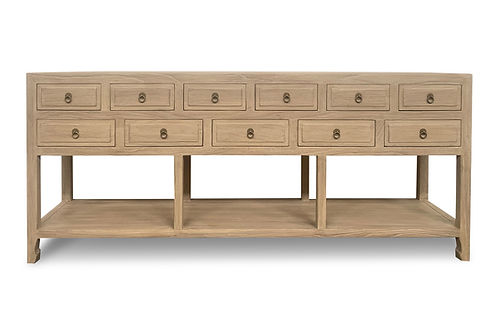 Ferringhi Console Large. Reclaimed Elm Wood