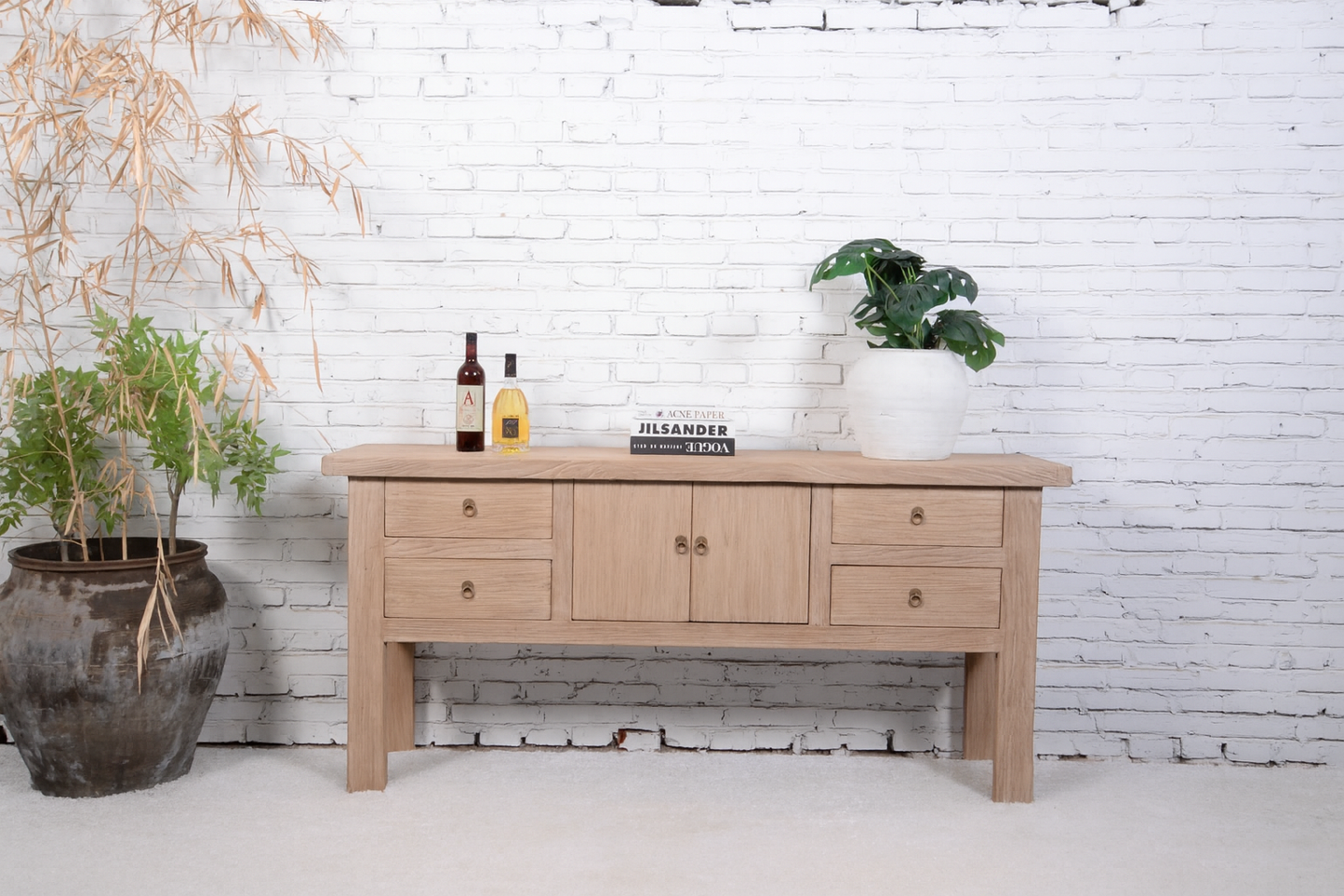 Ferringhi Console Medium. Reclaimed Elm Wood