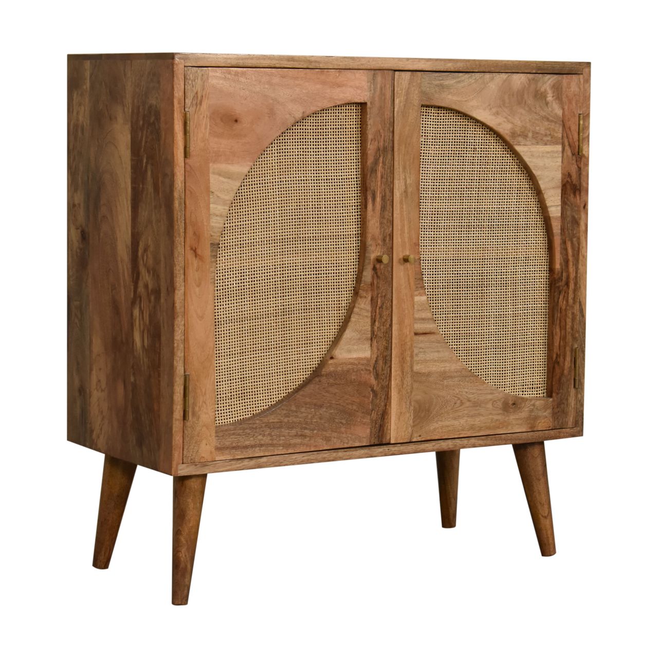 Close-knit Leaf Cabinet 100% Solid Mango Wood Legs