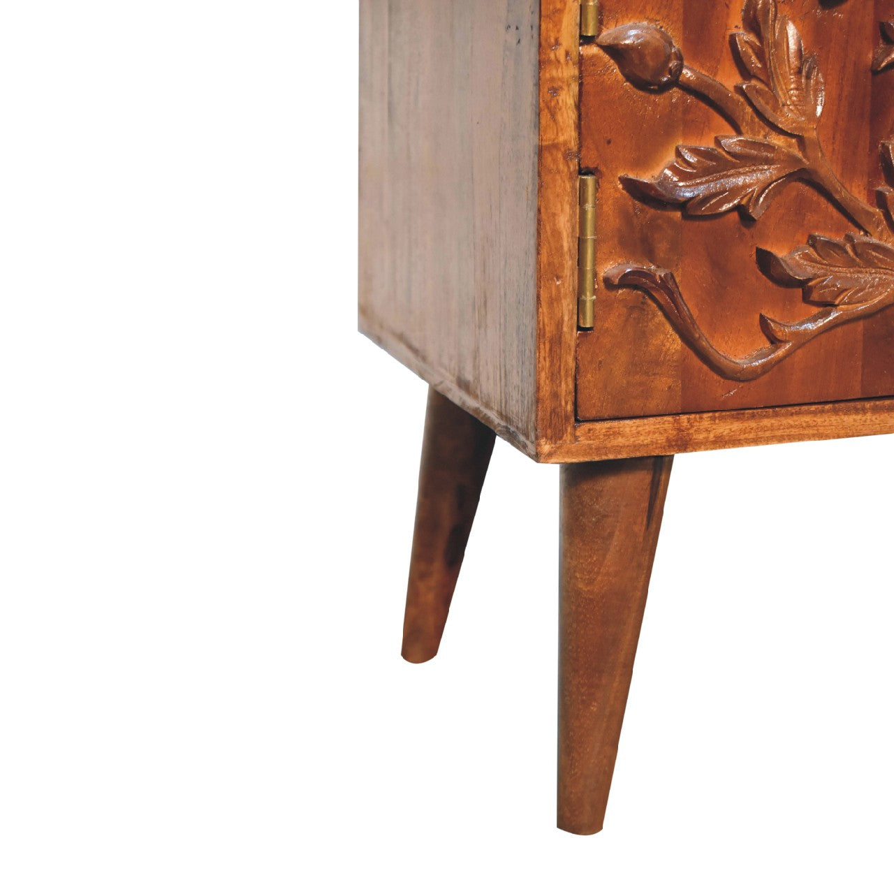 Botanic Media Unit 100% Melia/Neem Wood Chestnut Finish