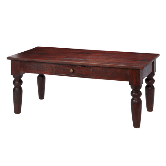 Jaipur Dark Mango Coffee Table Solid Mango Wood
