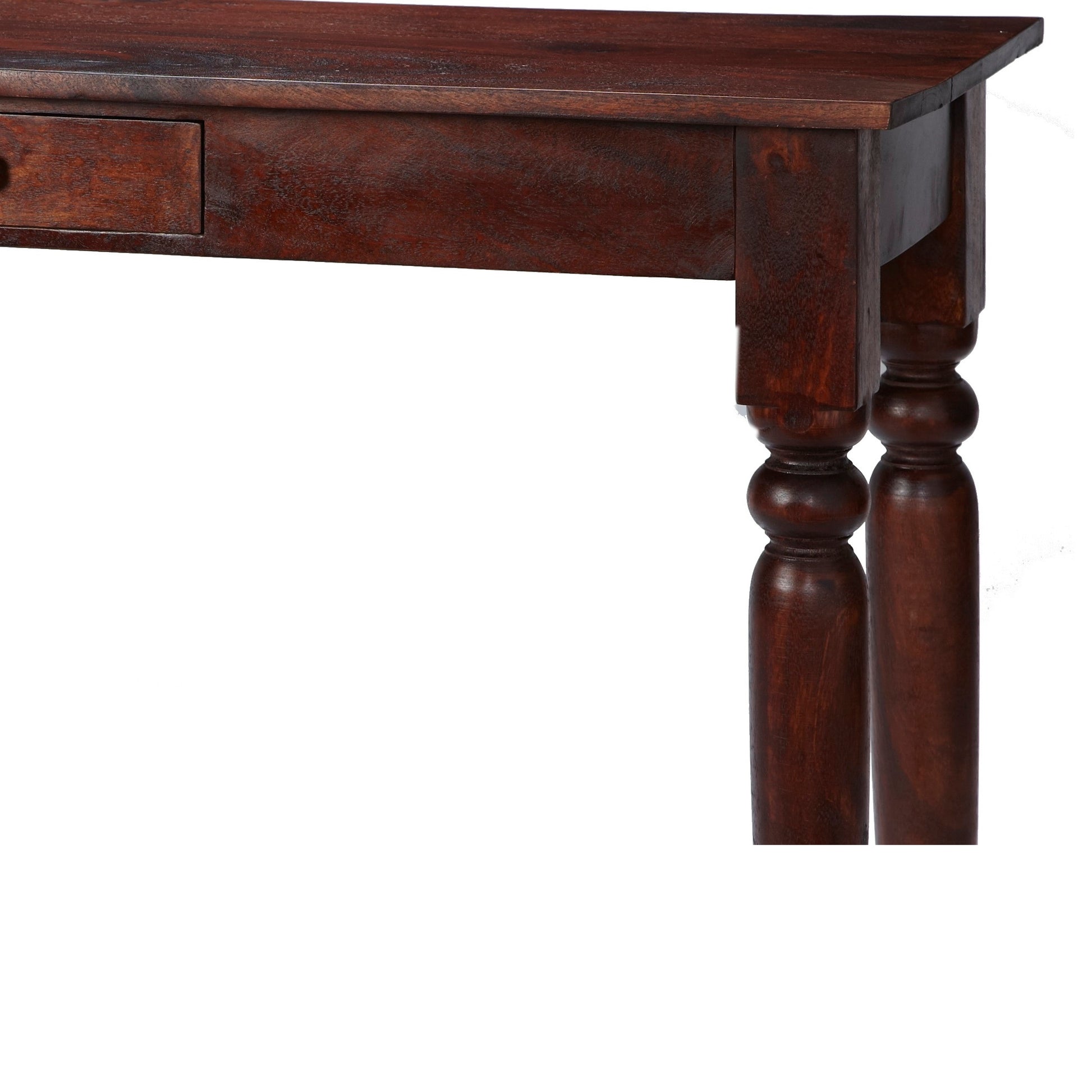 Jaipur Dark Mango Console Table Solid Mango Wood