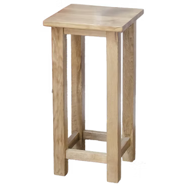 Lyon Occasional Square Lamp Table. 100% Solid Oak