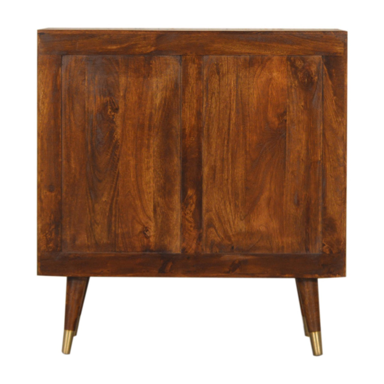 Manila Gold Cabinet 100% Solid Mango Wood in Chestnut Finish