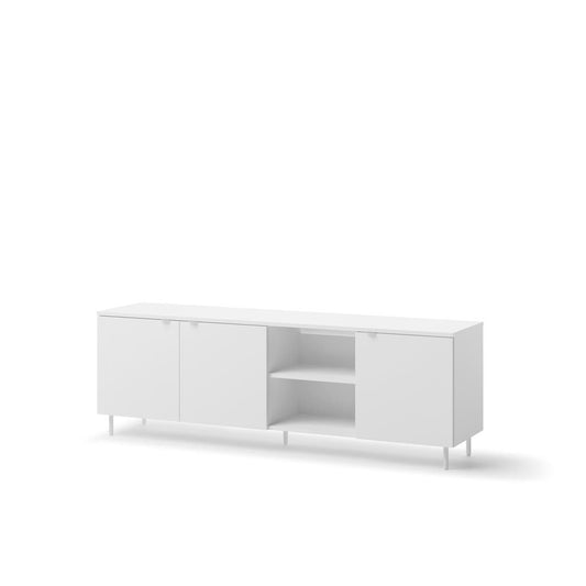 Mila MA-05 TV Cabinet 167cm White