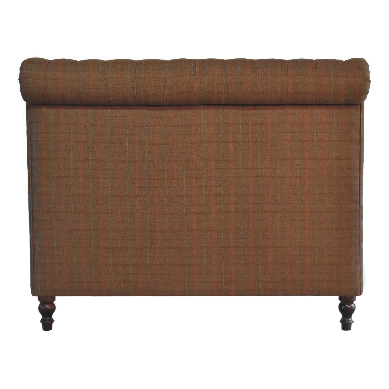 Multi Tweed Bed. 100% Sold Mango Wood