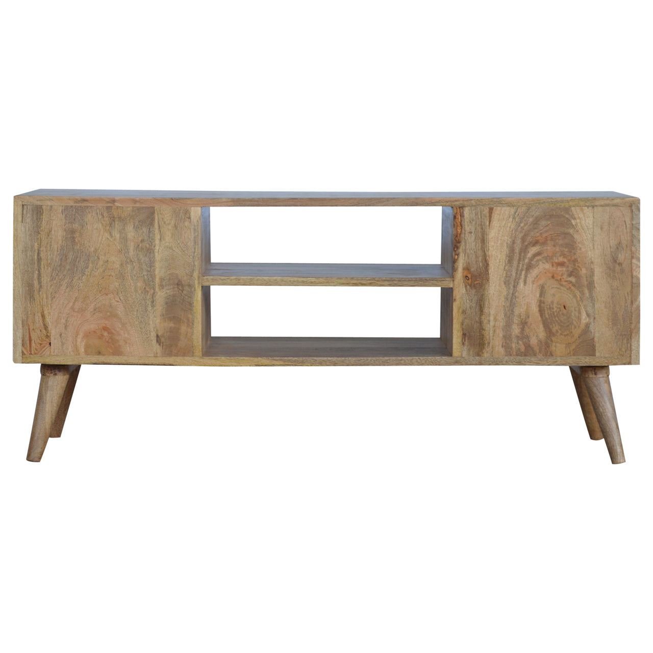 Nordic Entertainment Unit. 100% Solid Mango Wood