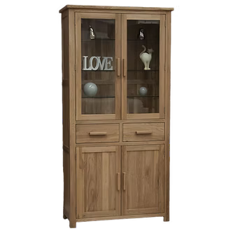 Opus 4 Door Library Unit. 100% Solid Oak