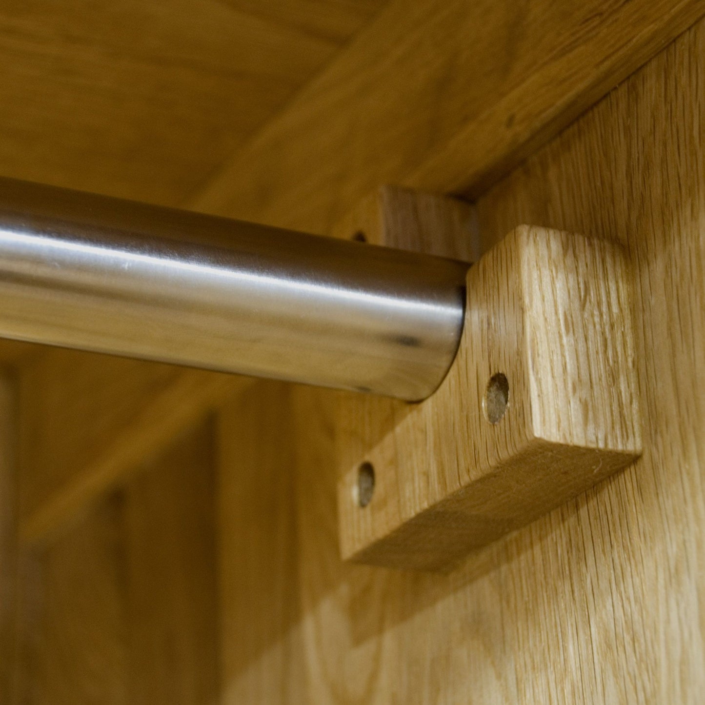 Opus Double Wardrobe. 100% Solid Oak