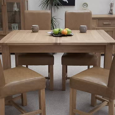 Opus Extending Dining Table. 100% Solid Oak
