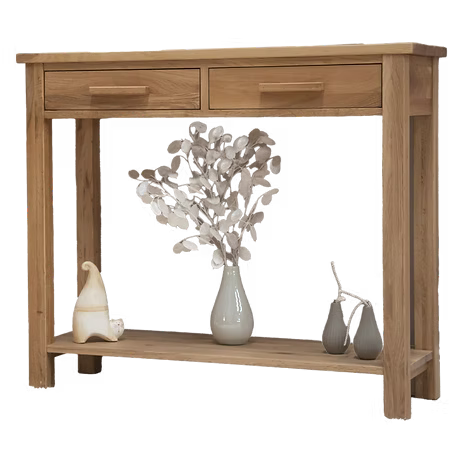 Opus Hall/Console Table. 100% Solid Oak