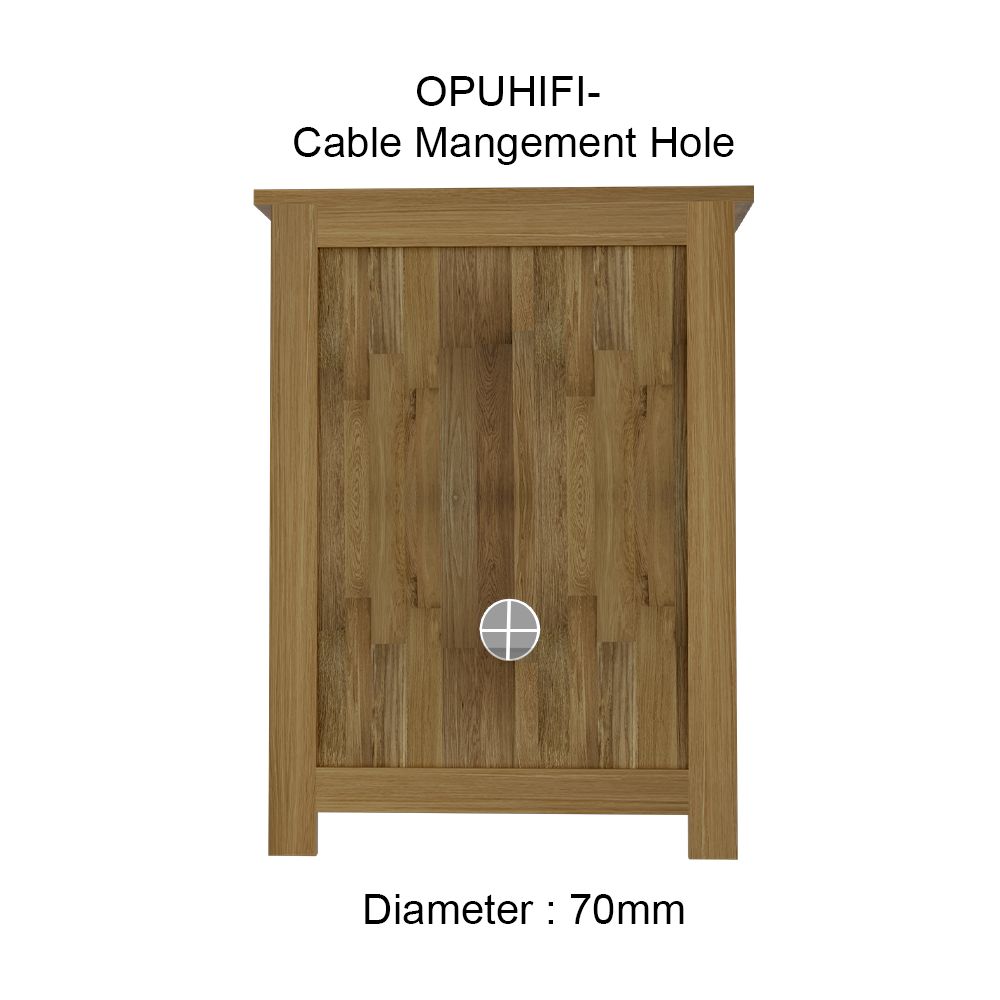 Opus Hi-Fi Unit. 100% Solid Oak