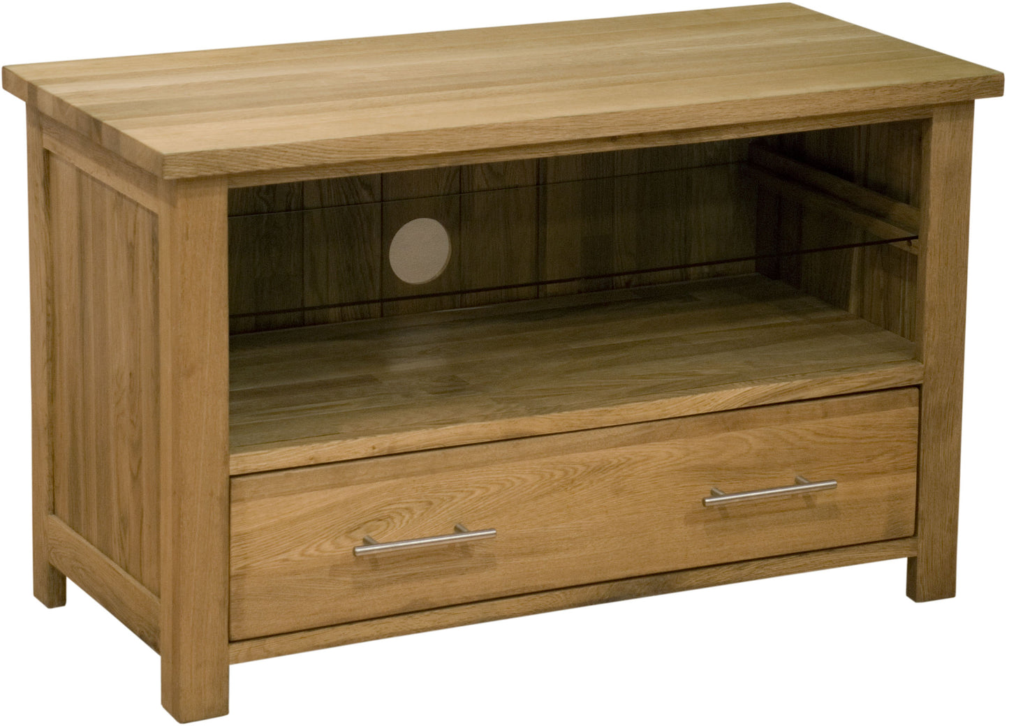 Opus Kingsize Bed - High foot end 100% Solid Oak