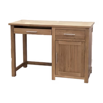 Opus Small Computer Desk. 100% Solid Oak