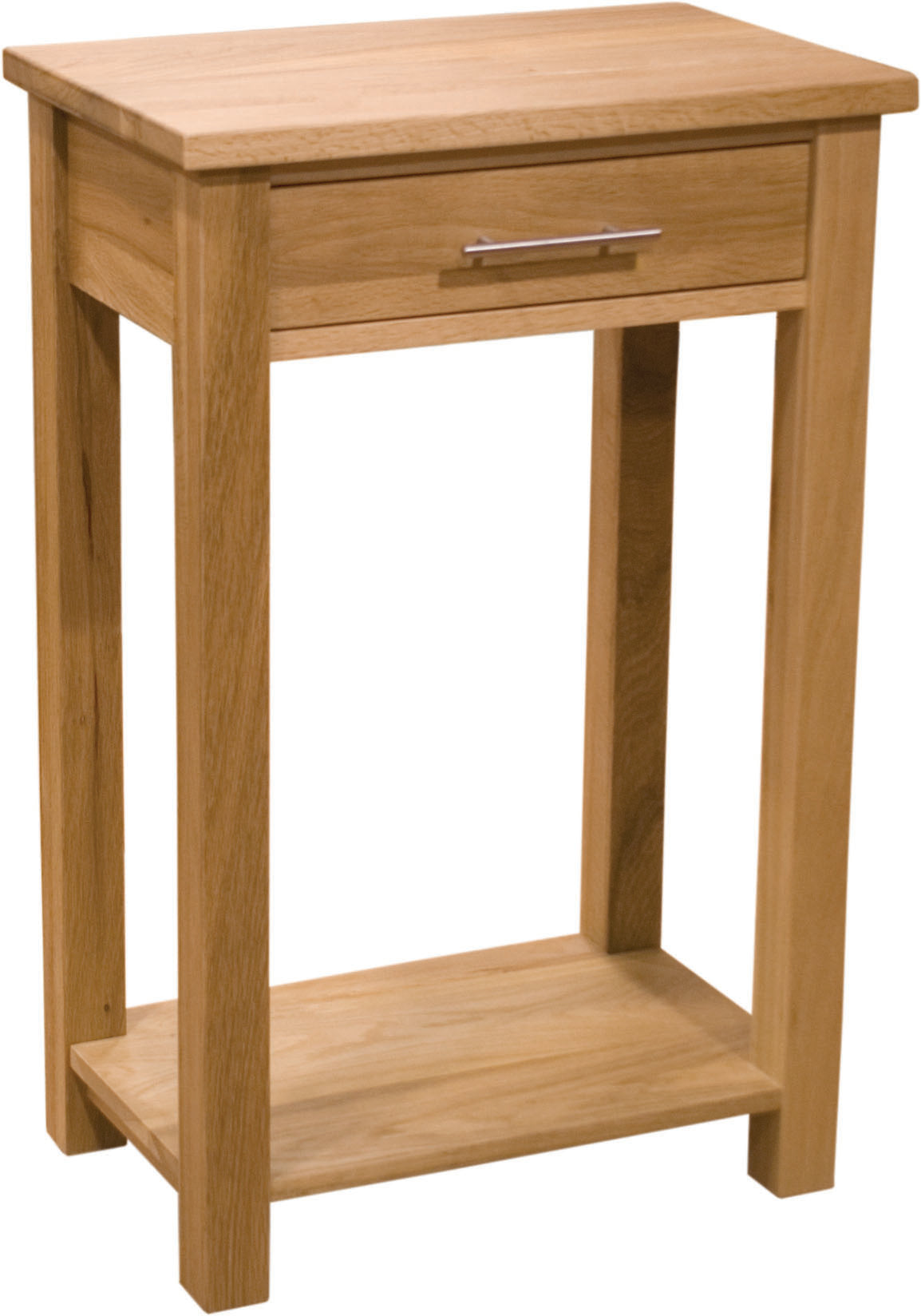 Opus Small Hall/Console Table. 100% Solid Oak