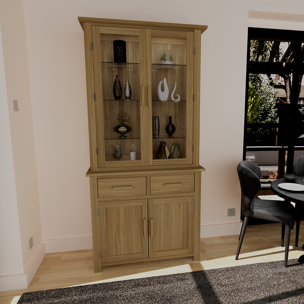 Opus Small Sideboard Top. 100% Solid Oak