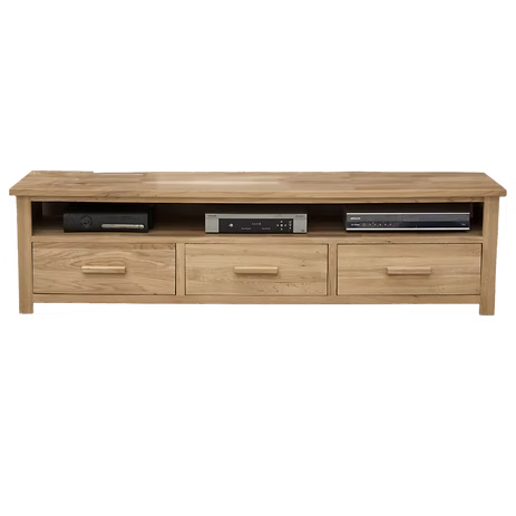 Opus Wide Plasma Unit. 100% Solid Oak