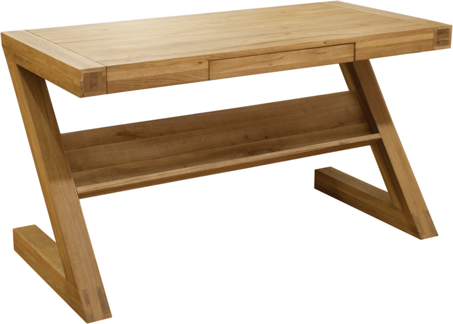 Opus Z Style Office Desk. 100% Solid Oak