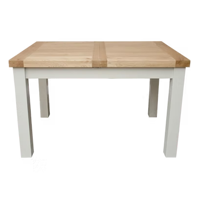 Painted Deluxe 1200 Extending Table 100% Solid Oak