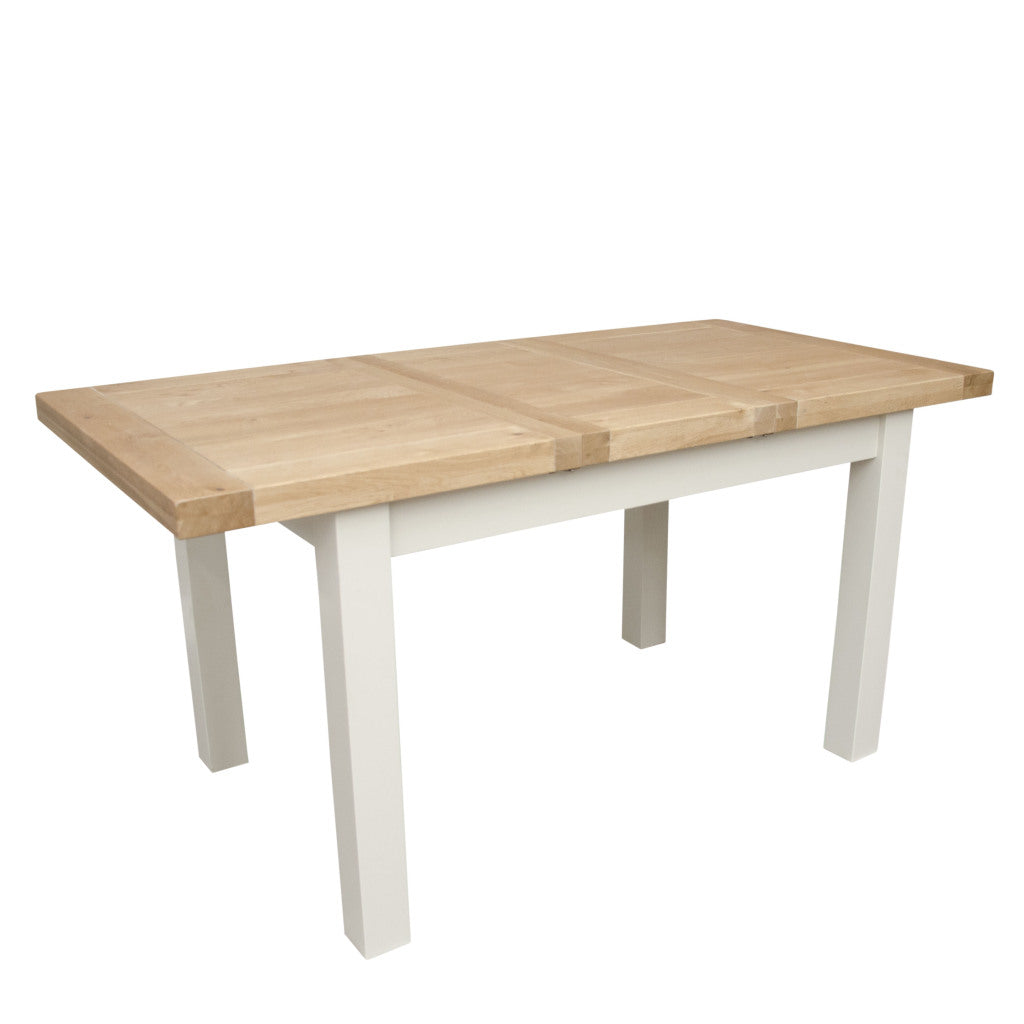 Painted Deluxe 1200 Extending Table 100% Solid Oak