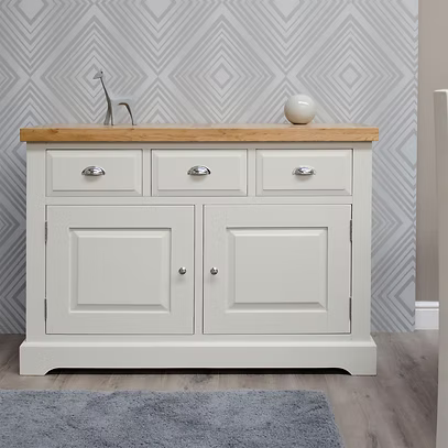 Painted Deluxe Medium Sideboard 100% Solid Oak