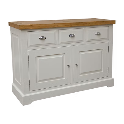 Painted Deluxe Medium Sideboard 100% Solid Oak