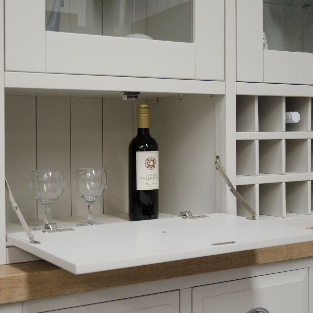 Painted Deluxe Medium Sideboard Top 100% Solid Oak
